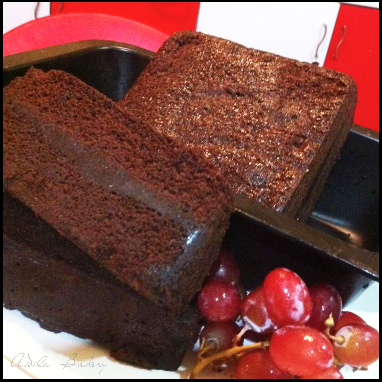 aidilaBakery Resepi brownie kukus amanda