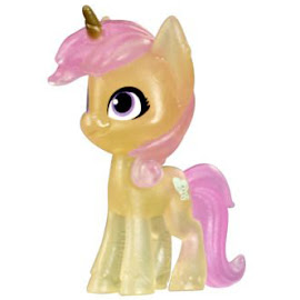 My Little Pony Snow Party Countdown Yellow Unicorn, Pink Hair Blind Bag Pony
