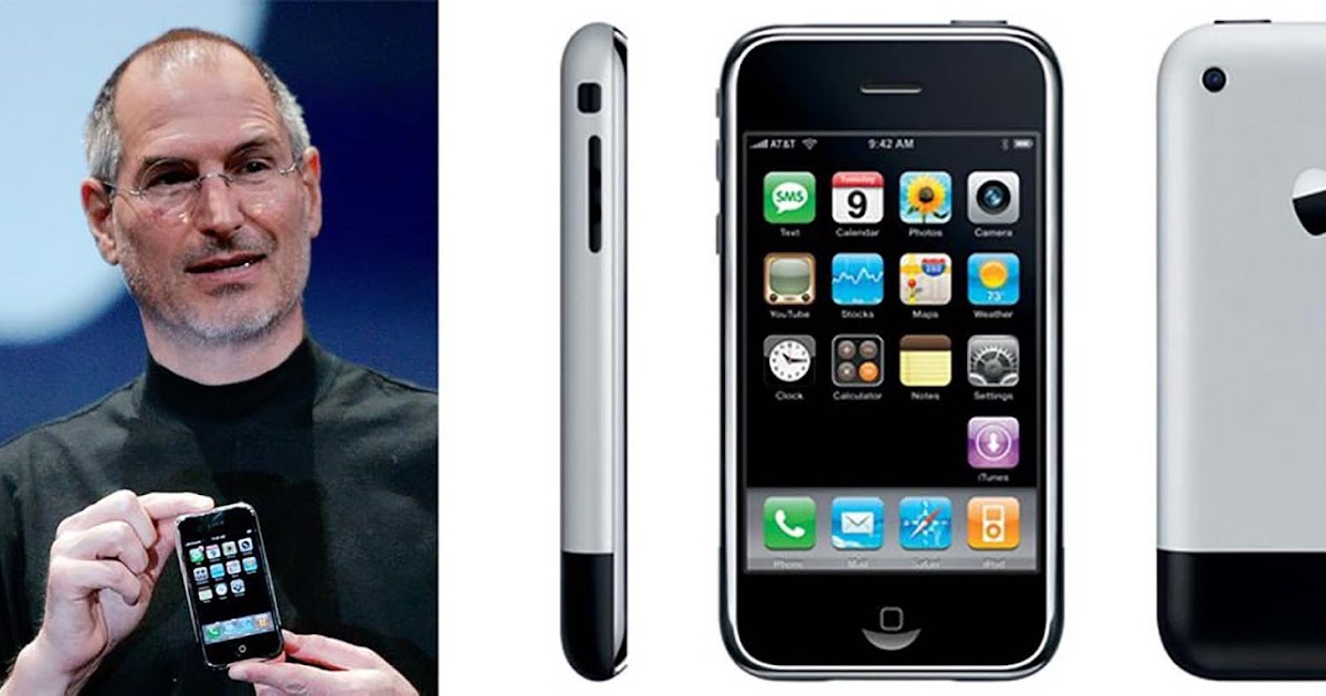 Presentación primer iPhone 2007 por Steve Jobs