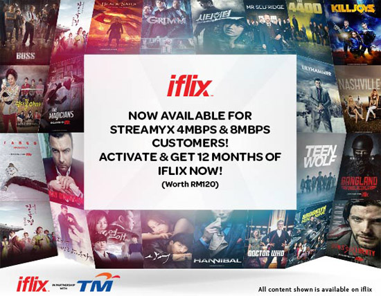 iFlix Percuma Setahun Pelanggan Streamyx iFlix Percuma Setahun Pelanggan Streamyx