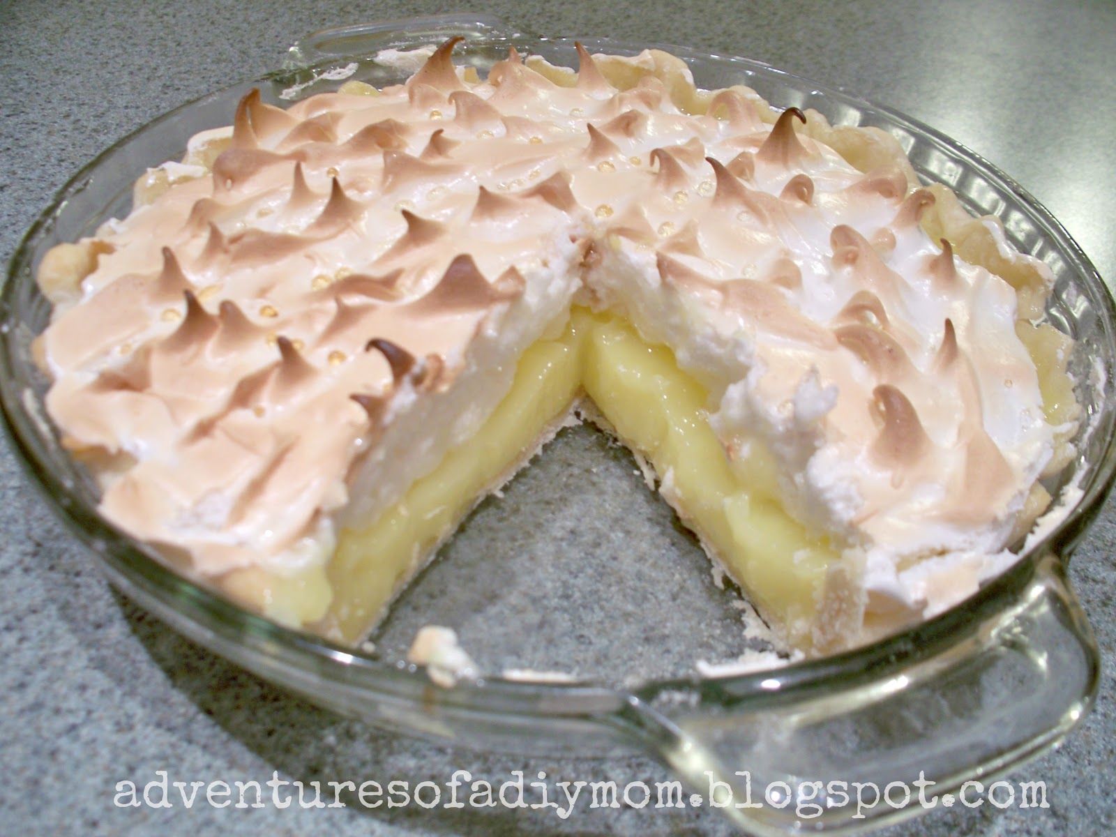 Lemon Meringue Pie Adventures of a DIY Mom