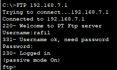 Cara Konfigurasi FTP Server Pada Cisco Packet Tracer - BEBAS BERKARYA