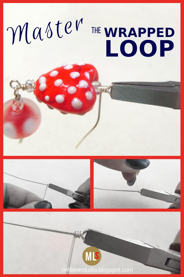 Mill Lane Studio Jewellery Know How How to Make a Wrapped Loop