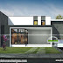 2100 sq-ft 3 BHK contemporary house