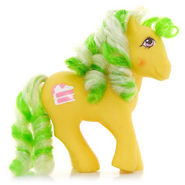 My Little Pony Lemon Treats Year Seven Candy Cane Ponies G1 Pony