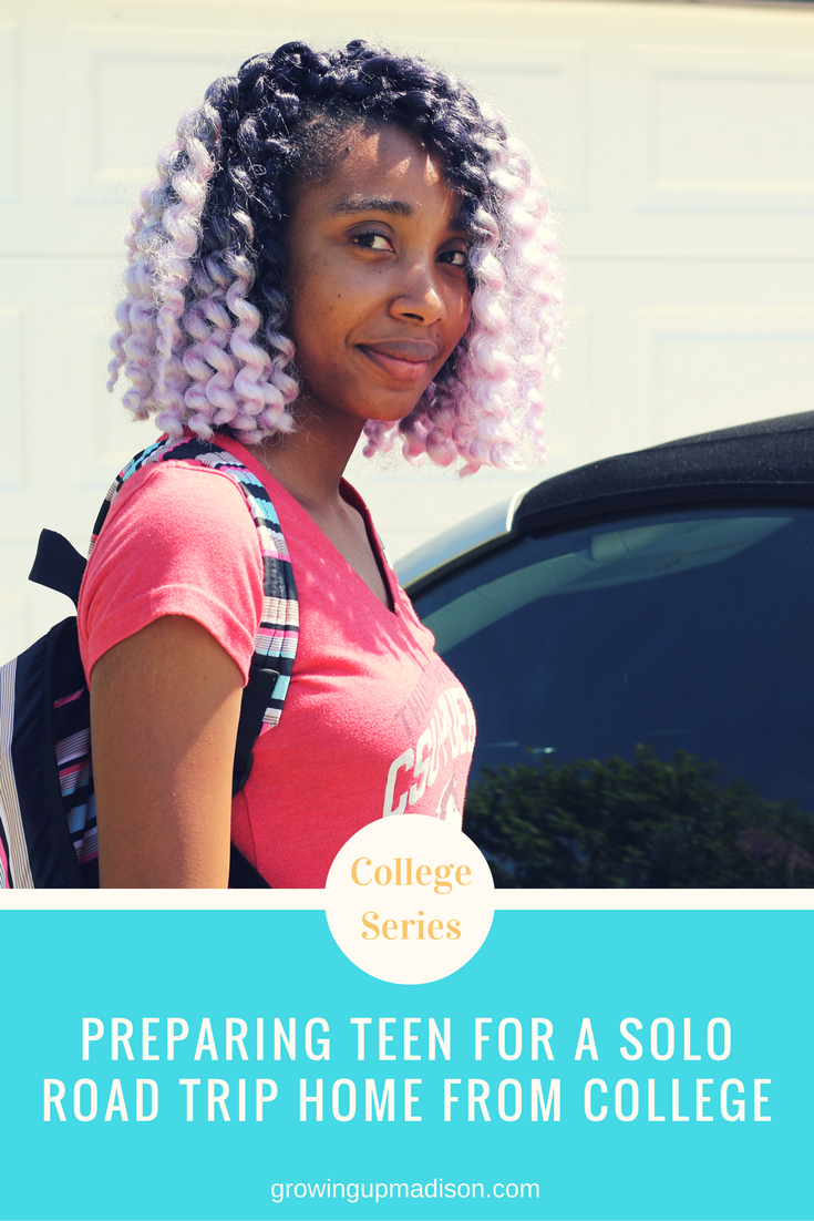College Series Preparing Teen For A Solo Road Trip H