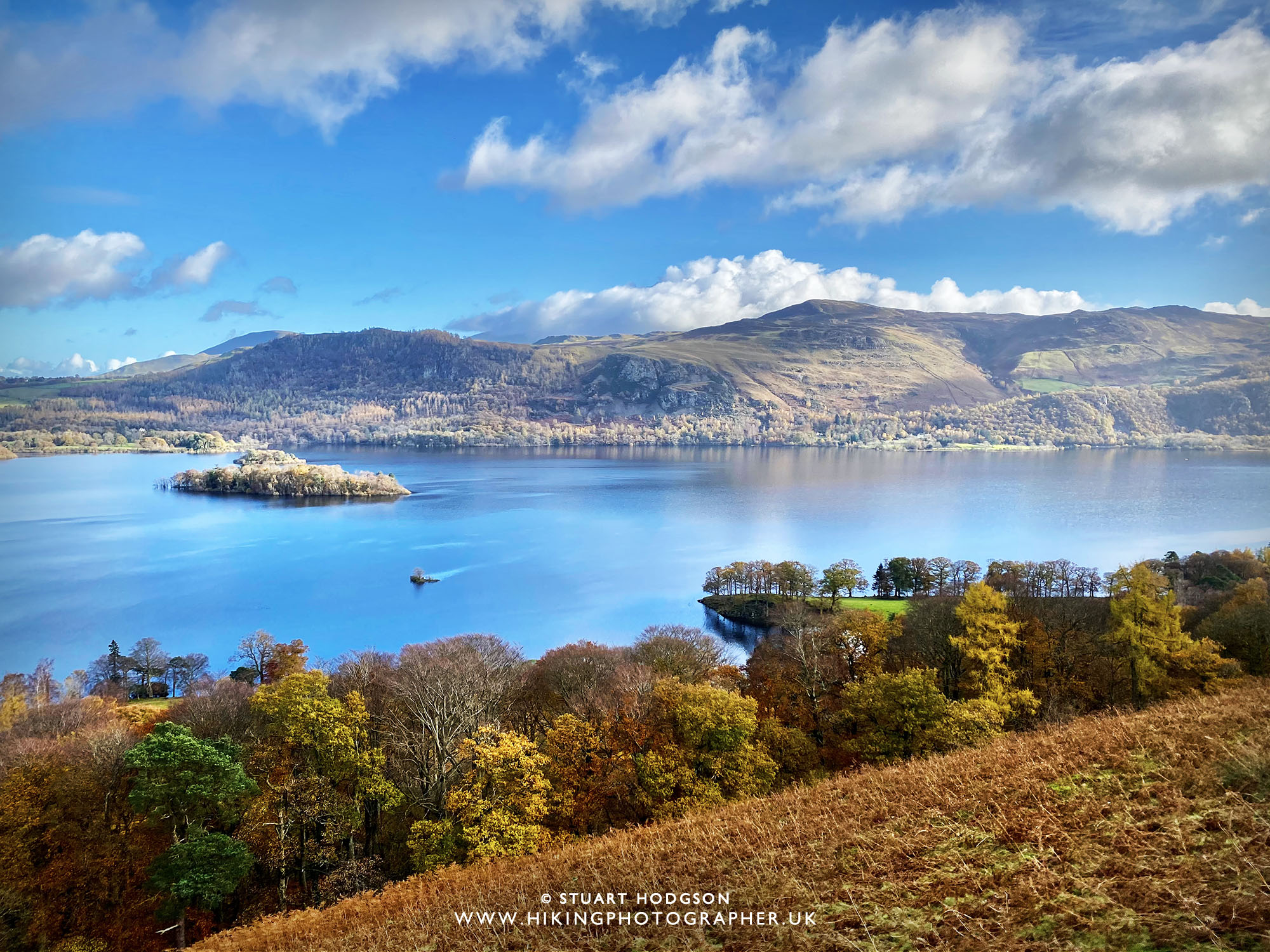 Catbells walk view cat bells keswick Lake District best route map how high summit