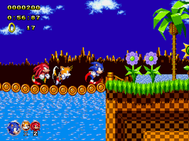 Sonic the Hedgehog 2 Classic Heroes Sega Genesis Video Game. 