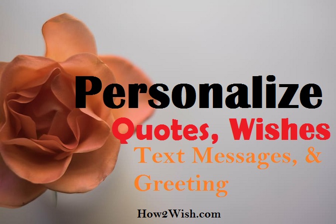 personalize Quotes 