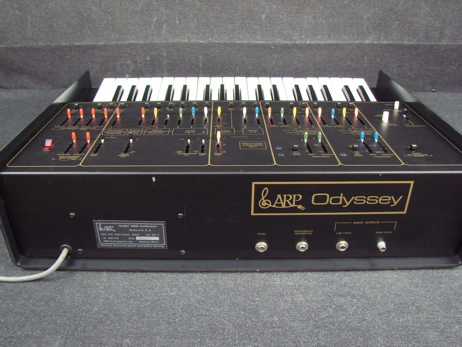 MATRIXSYNTH: Vintage ARP Odyssey MKI Synth Model 2800 Synthesizer SN 283019
