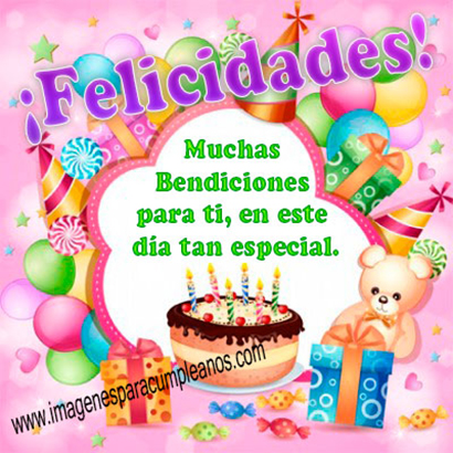 bendicines felicidades