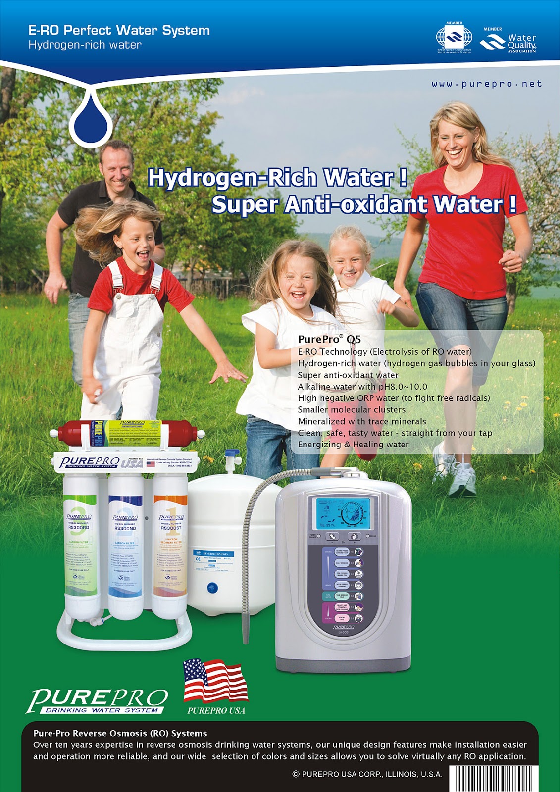 PurePro® Perfect Water System Q5 - Most Popular Combinations In The World - PurePro ERO-Q5