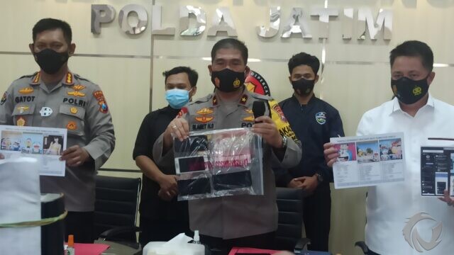 Polda Jatim Bongkar Prostitusi Online yang libatkan anak dibawah umur