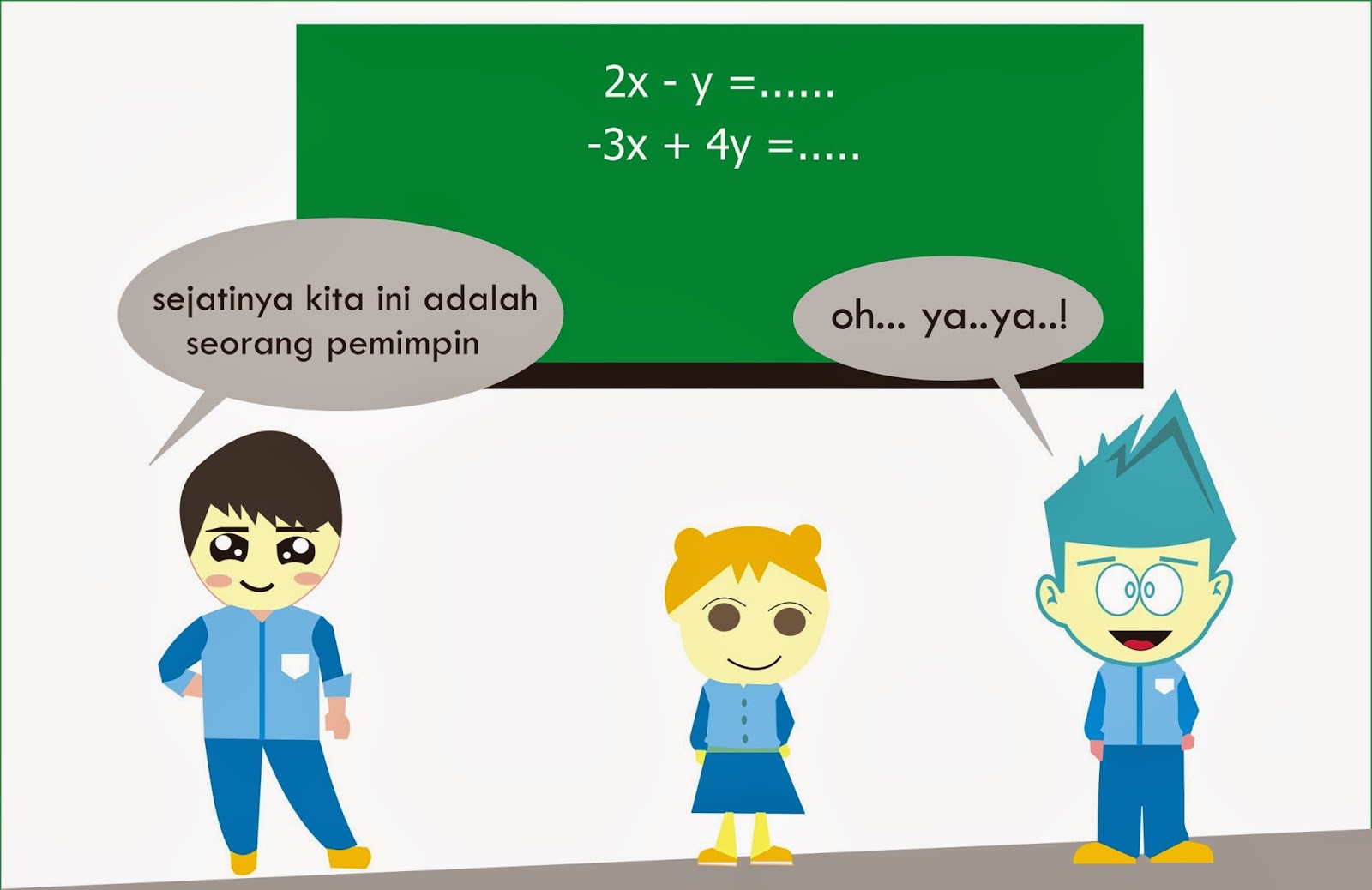 " Kita ini semua adalah calon pemimpin masa depan ! " ~ ini blog saya
