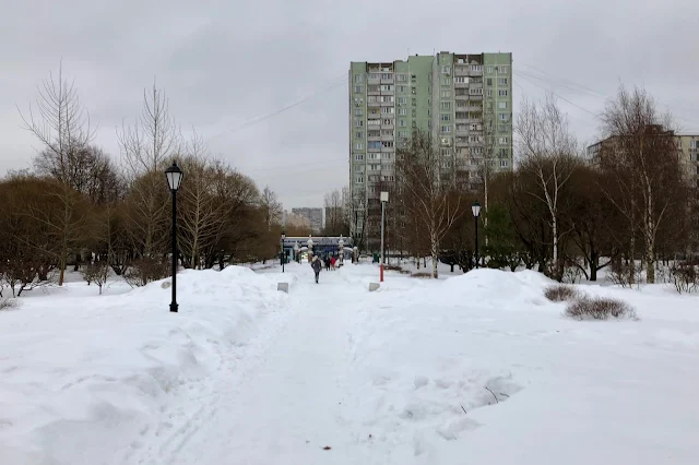 парк Печатники, улица Гурьянова