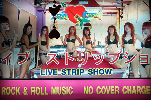 Live show girls at Patong