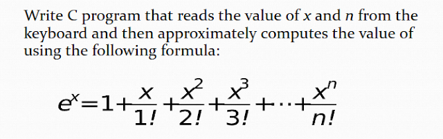 Determining the value of Exponential function-C++ - CODEblog