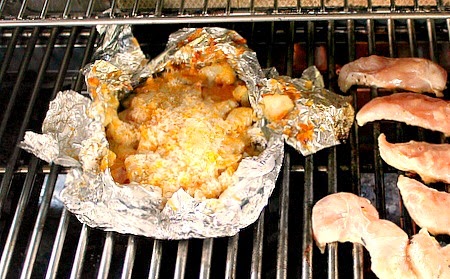 3 Cheese Potatoes In Foil For The Grill