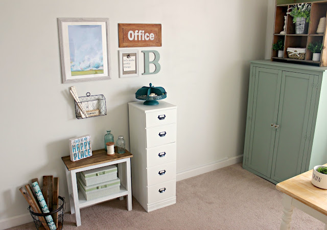 Farmhouse Office Gallery Wall