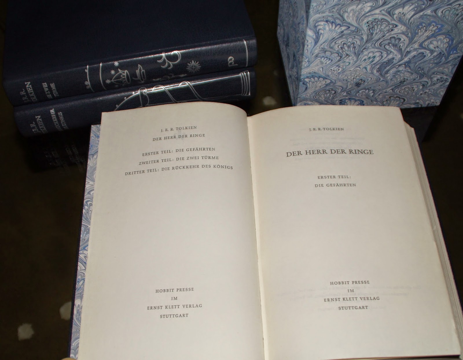 Tolkien Bücher Sammlung: Herr der Ringe Erstausgabe 1969/1970 neu ...