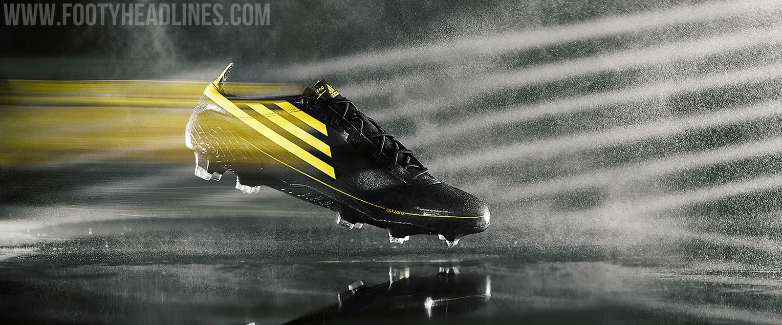 Black & Yellow Adidas F50 X Ghosted Adizero 2010-2020 Remake Released - Footy Headlines