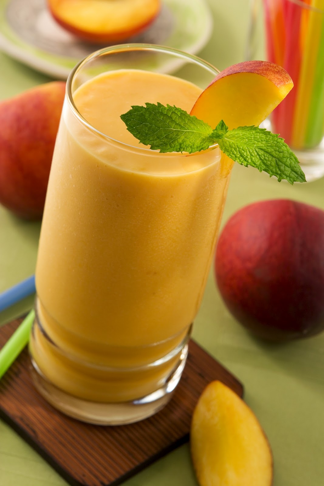 'Tis the Season 'Tis the Season for Shakes & Smoothies Peach Milkshake