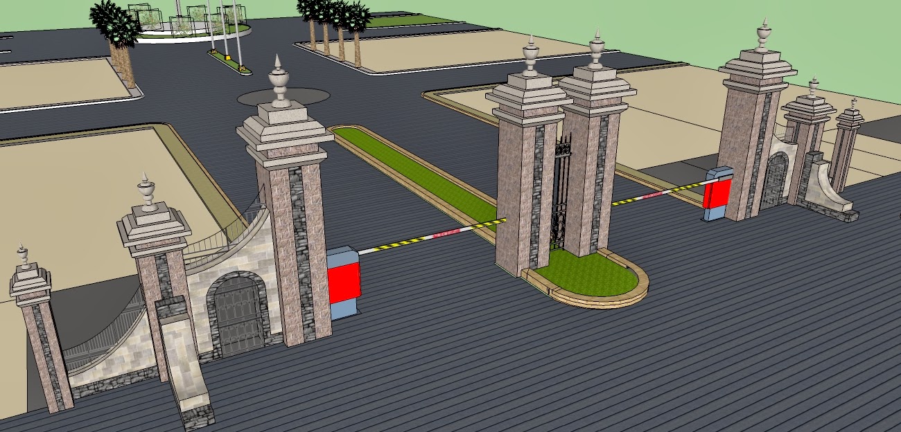 Outsourcinginterior ENTRANCE GATE FOR RIYASAT COLONY, DELHI ROAD, JAIPUR