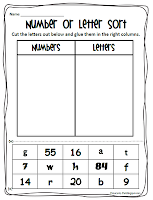 Peterson's Pad: Numbers or Letters Freebie