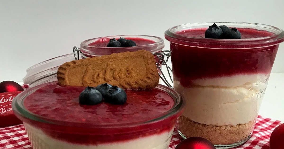 Cheesecake im Glas ohne Backen Käsekuchen im Glas (5 Minuten Dessert)