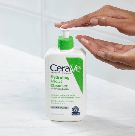 sua rua mat Cerave Hydrating Cleanser