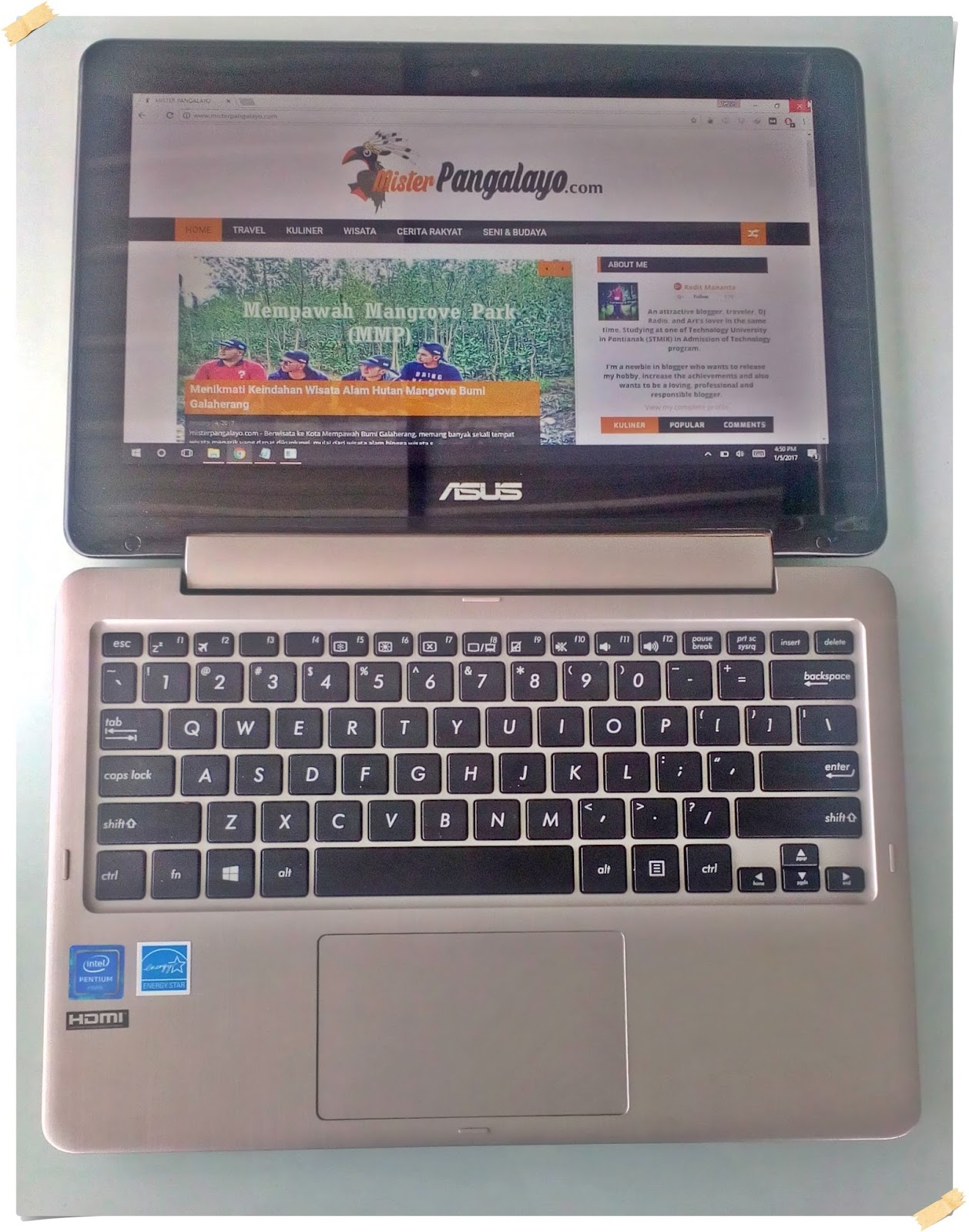 Laptop Asus Lama duta Teknologi