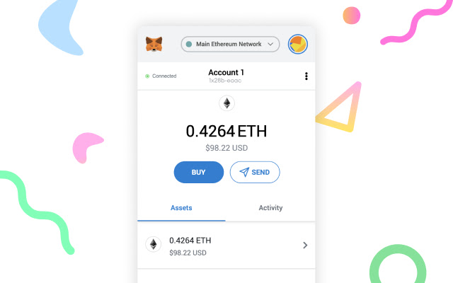 can ether wallet get added to metamask