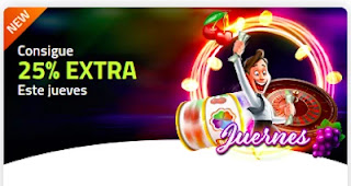 Luckia promo 25€ 4 marzo 2021 Luckia promo 25€ 4 marzo 2021