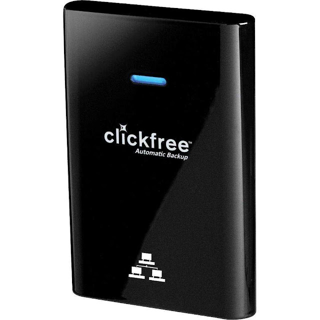 Clickfree Automatic Backup C2 2 TB USB 3.0 Portable External Hard Drive