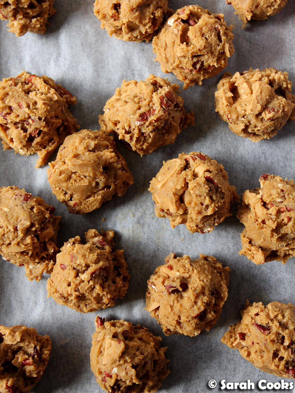 Sarah Cooks Burnt Butter, Caramelised White Chocolate and Toasted