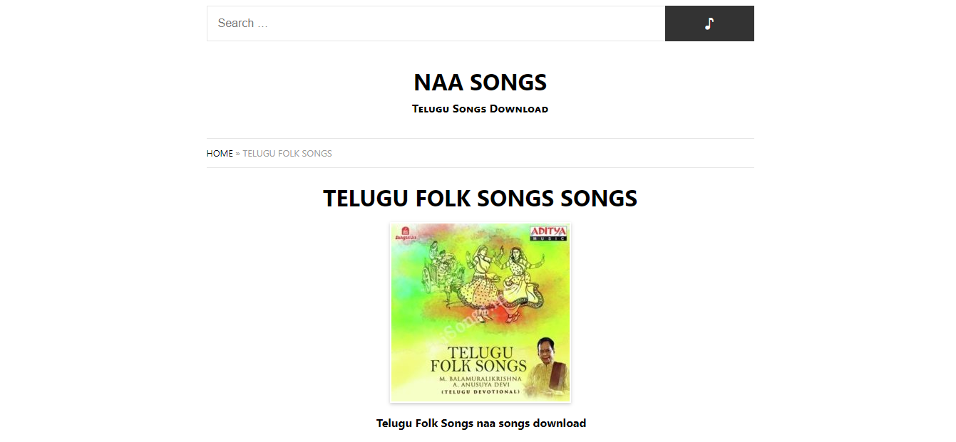 Best Way Of Telugu Folk Songs In Mp3 Download
