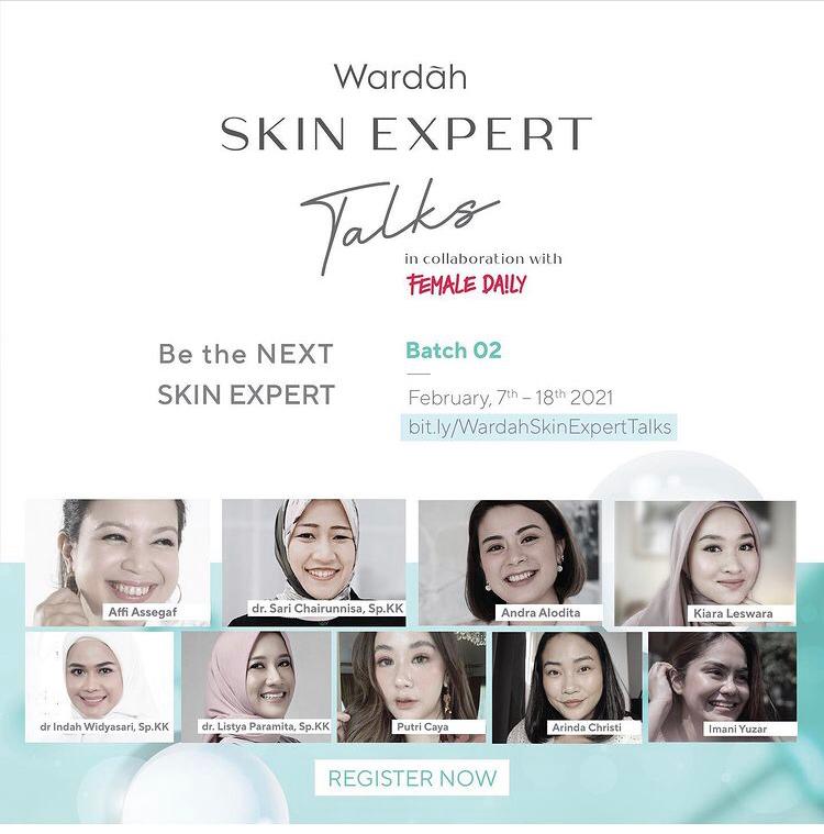 Wardah Skin Expert Talk: Be The Next Wardah Skin Expert