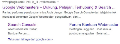 Cara daftar webmaster tool google