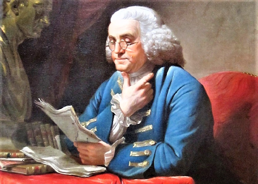 It's About Time : Ben Franklin celebrates Christmas with Friends, Nuts