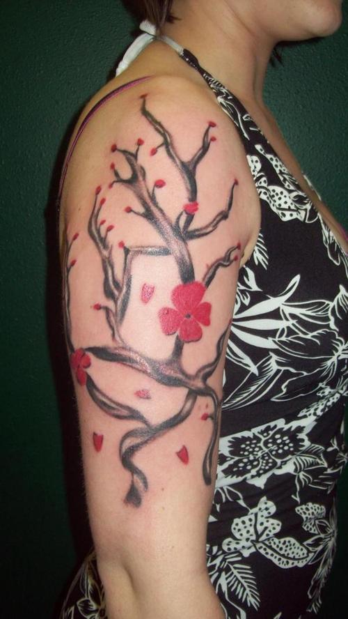 My Tattoo Designs Cherry Blossom Tree Tattoo My Tattoo Designs Cherry Blossom Tree Tattoo