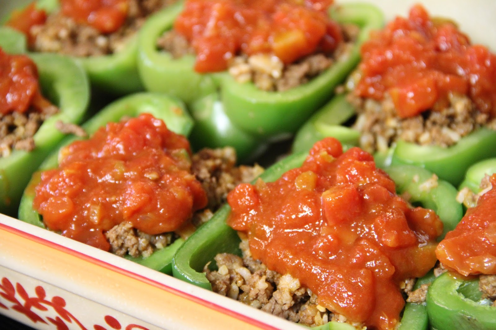 Deep South Dish Creole Stuffed Bell Peppers