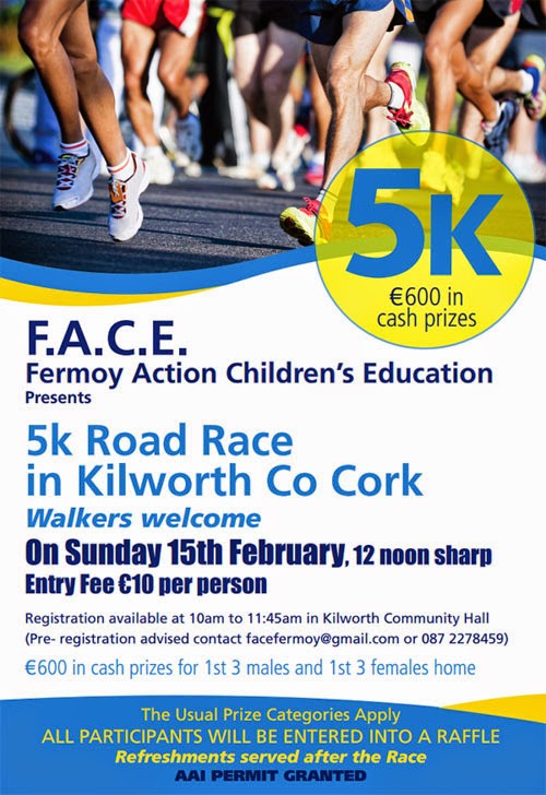 All the info can be found on the race website... http://face5k ...