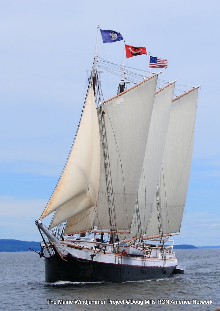 RCN America California "Maine's Tall Ship Victory Chimes" The Maine