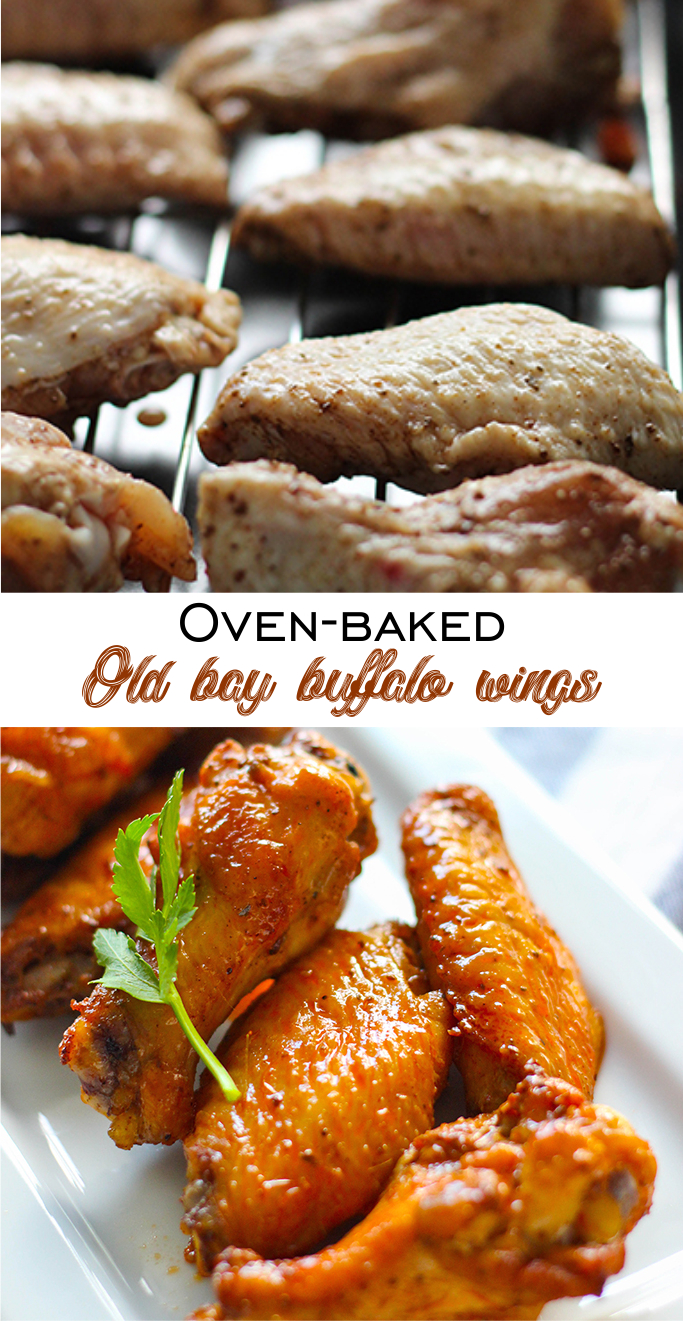 Ovenbaked old bay buffalo wings Delicious Food Yummy Cuisine Recipes