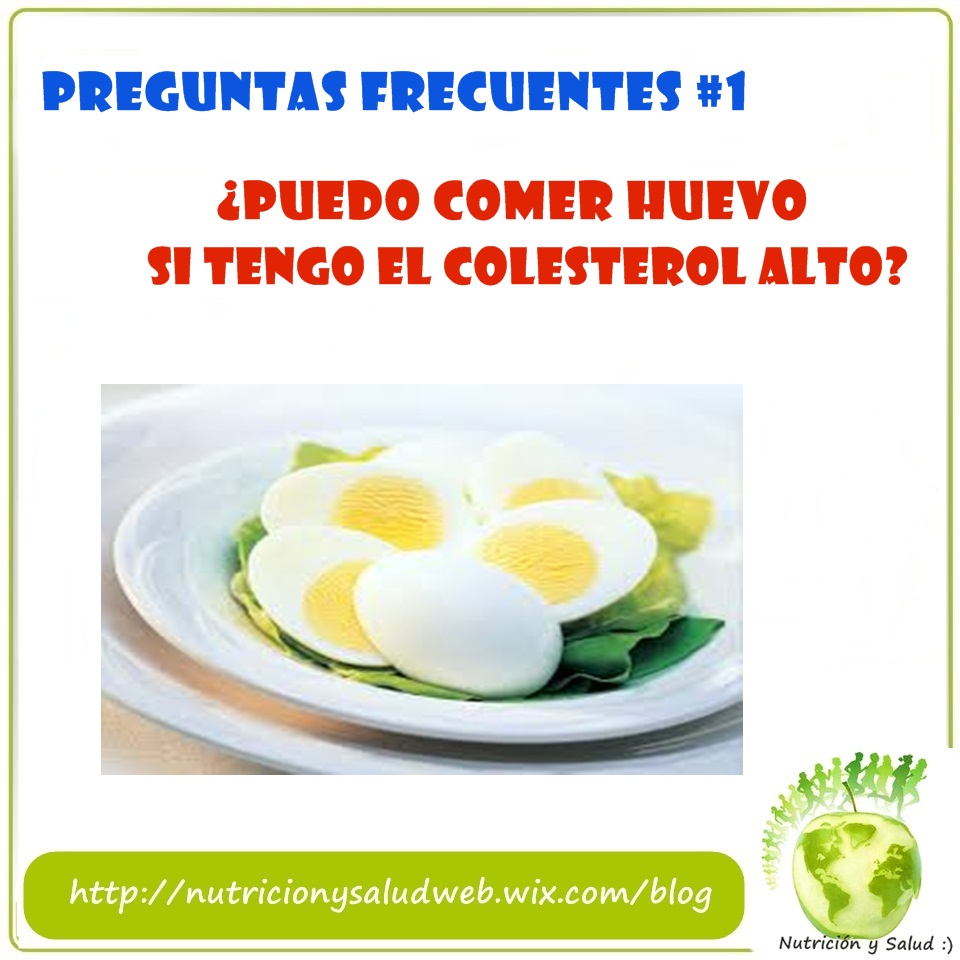 Nutrición y Salud ツ PREGUNTAS FRECUENTES 1 ¿Puedo comer huevo si