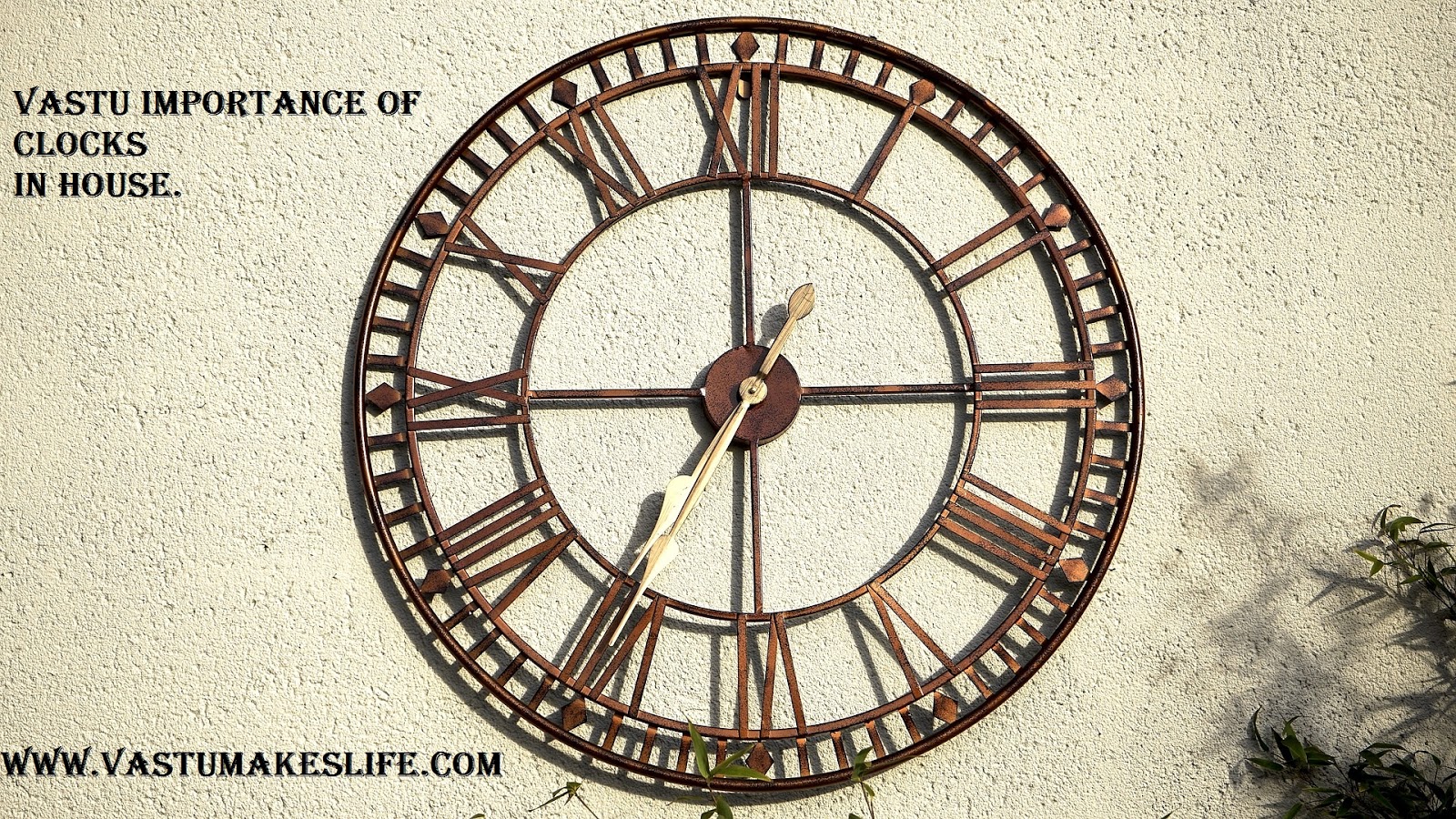 Clocks Vastu