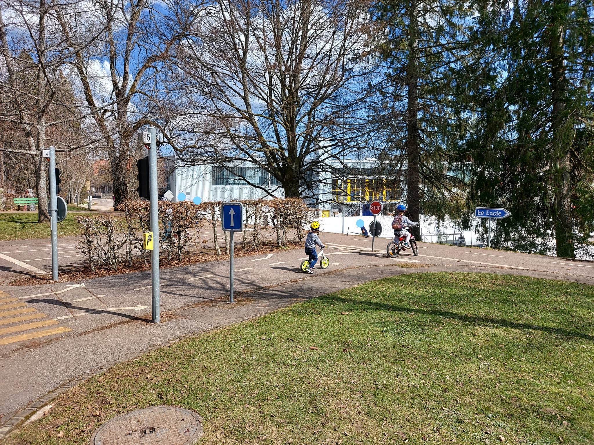 Le jardin de circulation / Parc Gallet