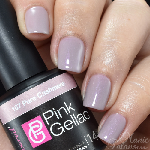 Manic Talons Nail Design: Going Nude with Pink Gellac Uncovered1 Collection