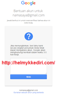 Cara mengembalikan akun google yang dihack Cara mengembalikan akun google yang dihack