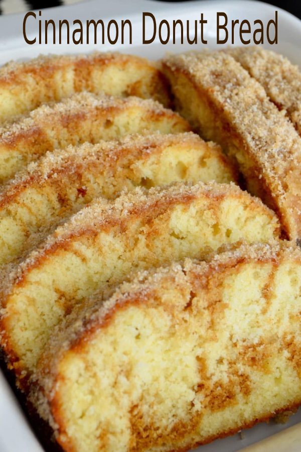 Cinnamon Donut Bread happy cook